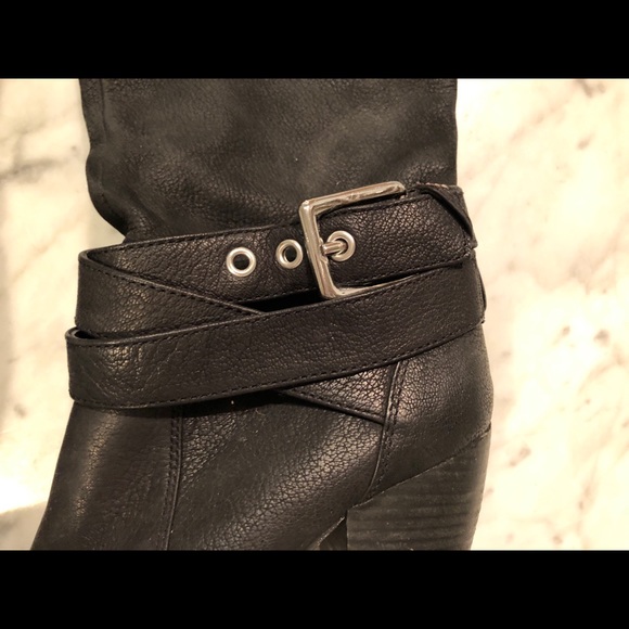 Real Leather Heeled Boots (Miss Sixty) - Picture 2 of 8